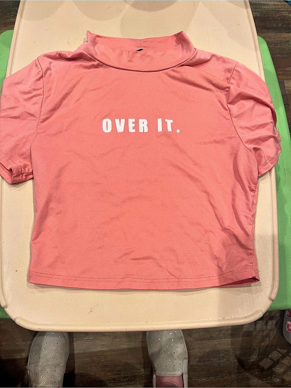 J. hearts Short Sleeve Tee in Pink